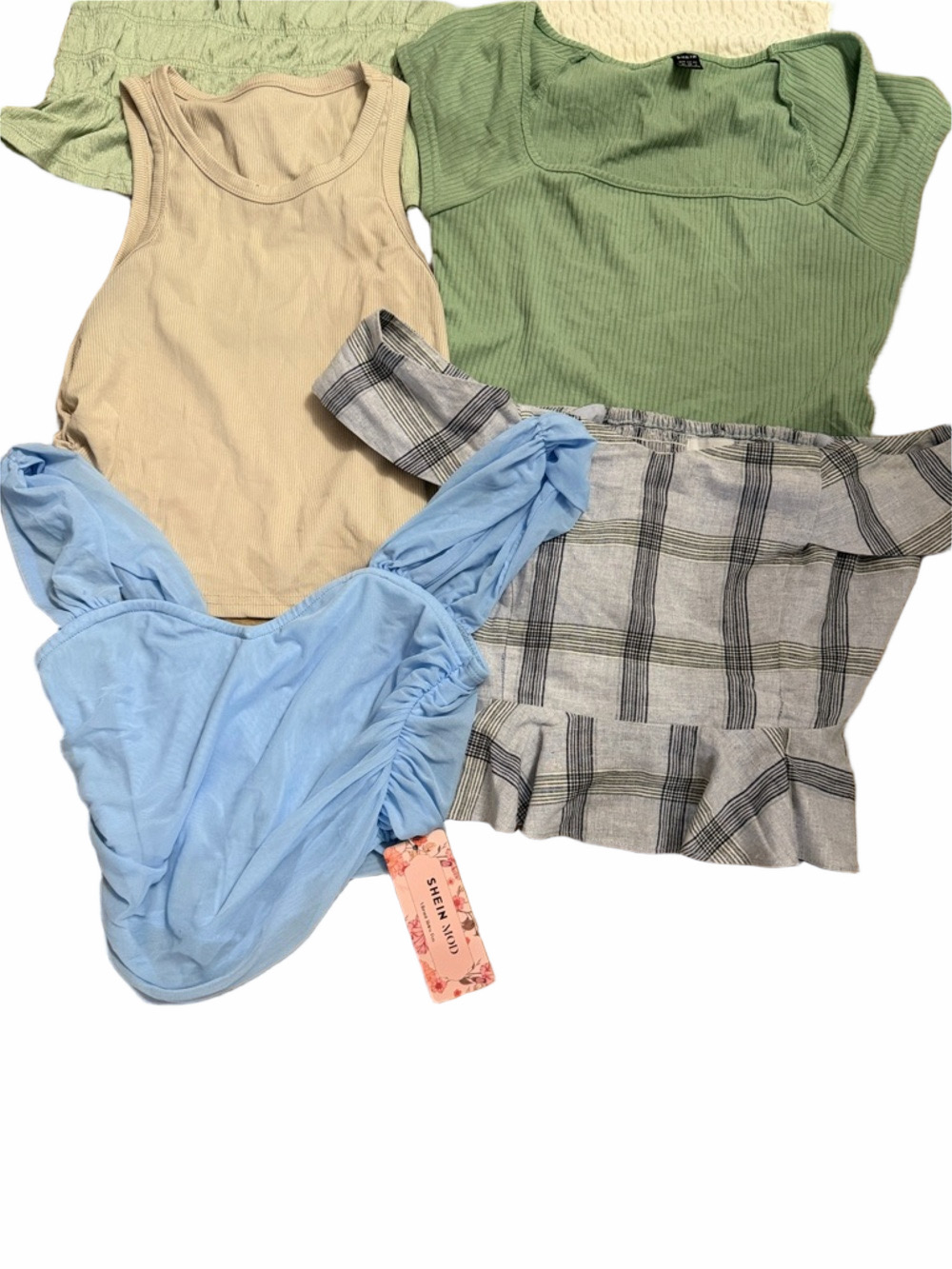 Bundle of Eight Women’s Crop Tops Size S/M - Picture 2 of 3